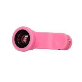 Оптический объектив для камеры Lieqi LQ-001 <розовый>