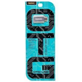 Переходник OTG (USB Host - Type-C) Remax RA-OTG1 <серый>