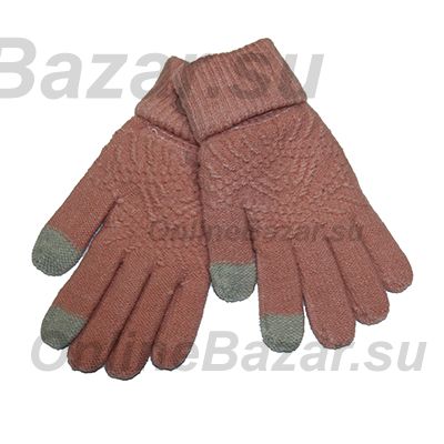 Перчатки для ёмкостных тачскринов (размер S) №14 <темно-розовый> ― OnlineBazar.su