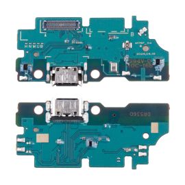 Плата нижняя для Samsung SM-A175F (Galaxy A17) на системный разъем, разъем гарнитуры и микрофон