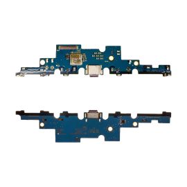 Плата нижняя для Samsung SM-X900N (Galaxy Tab S8 Ultra 5G) системный разъем и микрофон (оригинал)