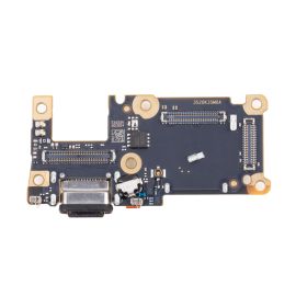 Плата нижняя для Xiaomi 2107113SG на системный разъем, разъем Sim-карты и микрофон (оригинал SP)