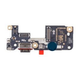 Плата нижняя для Xiaomi Poco F7 на системный разъем, разъем Sim-карты и микрофон (оригинал)