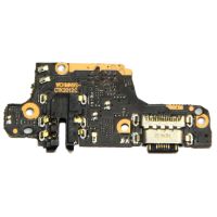 Плата нижняя для Xiaomi Redmi Note 9 Pro на системный разъем, разъем гарнитуры и микрофон ― OnlineBazar.su