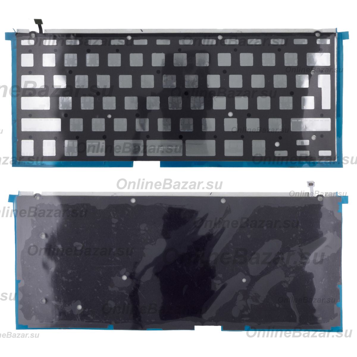 Подсветка клавиатуры для ноутбука Apple MacBook Pro 13 (A1502) (2013-2015, Г-образный Enter RU) <черный> ― OnlineBazar.su