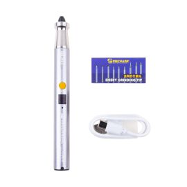 Беспроводная полировальная ручка гравер Mechanic GDR1 (9 насадок, 280 mAh)