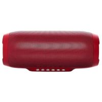 Колонка CHARGE BY-1050 (bluetooth/USB/microSD/AUX/5 Вт/1800 mAh) <красный> ― OnlineBazar.su