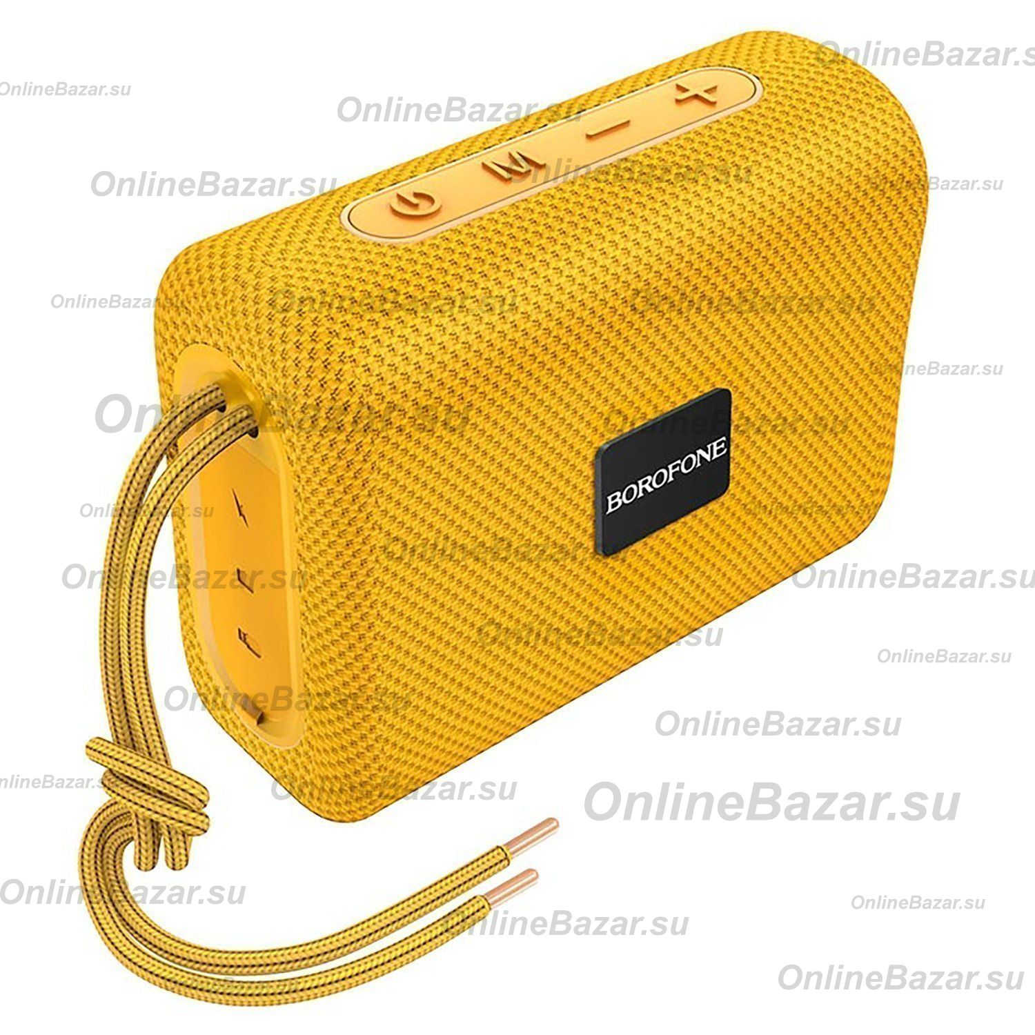 Колонка Borofone BR18 (Bluetooth/1 x 5 Вт/500 mAh) <желтый> ― OnlineBazar.su