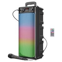 Колонка Hoco BS52 (Bluetooth/2 x 10 Вт/2200 mAh) <черный> ― OnlineBazar.su