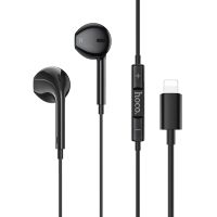 Гарнитура Lightning Hoco M111 <черный> ― OnlineBazar.su
