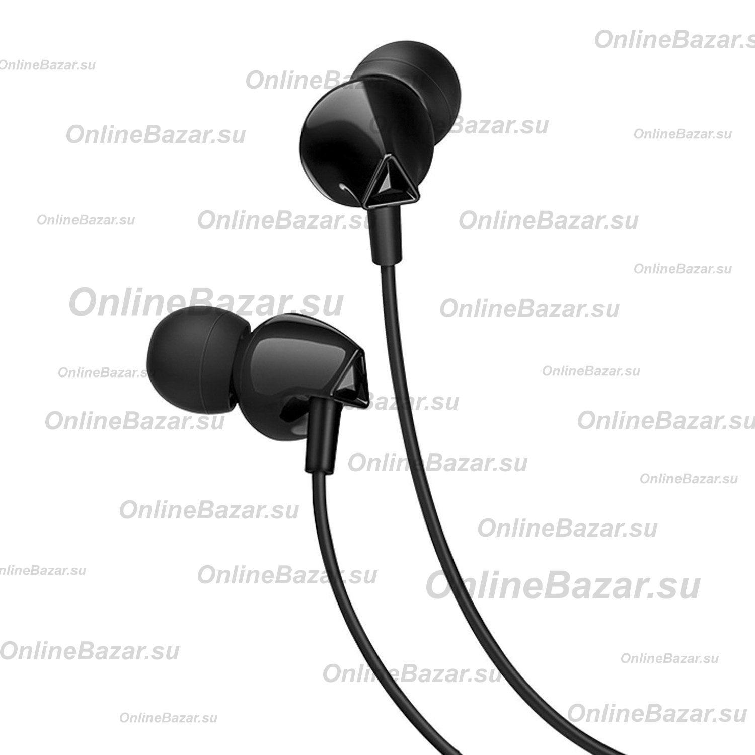 Гарнитура 3.5 Hoco M60 <черный> ― OnlineBazar.su