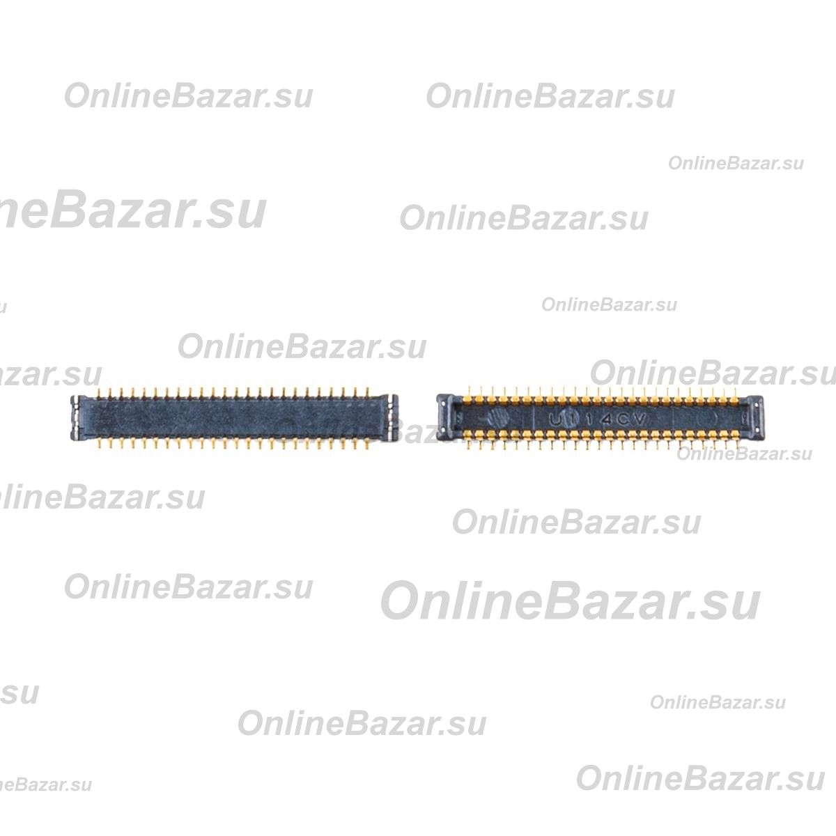 Разъем межплатного шлейфа для Samsung SM-A750F (Galaxy A7 2018) (48 pin) ― OnlineBazar.su