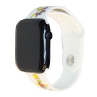 Ремешки для Apple Watch Series 6 (40 mm) силиконовый (рис. 013) ― OnlineBazar.su