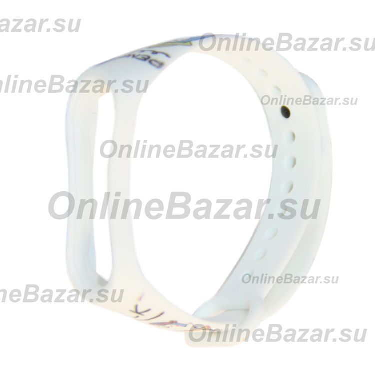 Ремешок для Xiaomi Mi Band 4 силиконовый WB01 (рис. 002) ― OnlineBazar.su