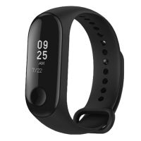 Ремешок для Xiaomi Mi Band 3 силиконовый <черный> ― OnlineBazar.su