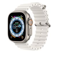 Ремешки для Apple Watch Series 2 (38 mm) Ocean Band силиконовый <белый> ― OnlineBazar.su