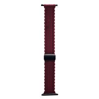 Ремешок для Apple Watch Series 8 (41 mm) Lace силиконовый <бордовый> ― OnlineBazar.su