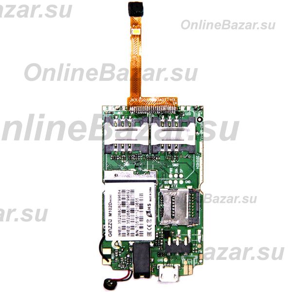 Системная плата для Ginzzu M102 DUAL в сборе (оригинал) ― OnlineBazar.su
