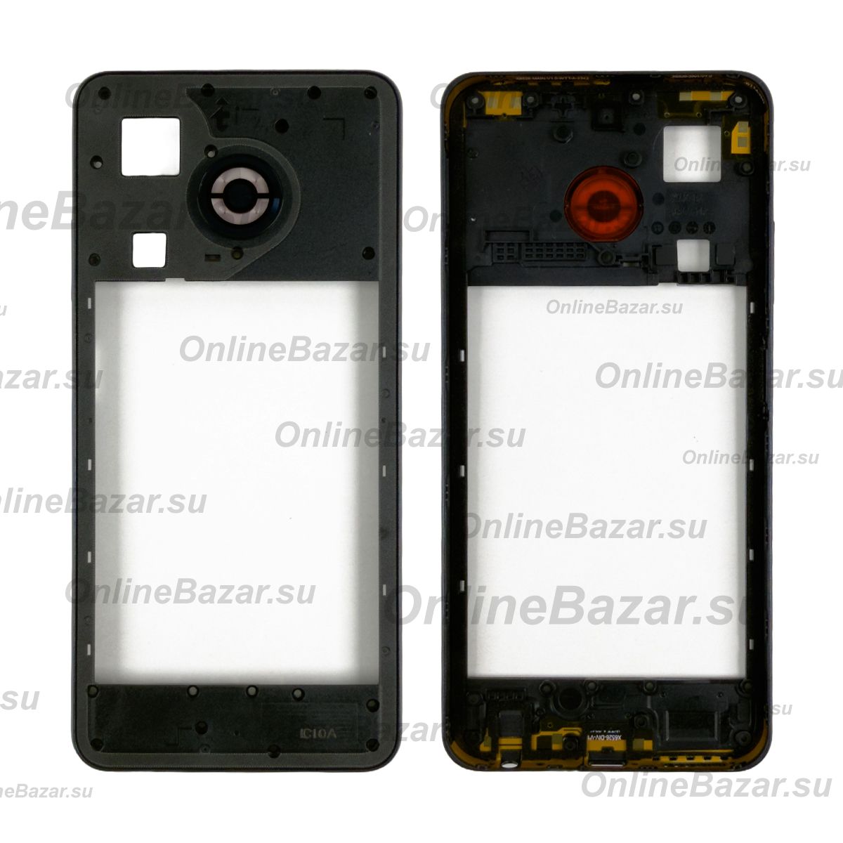 Средняя часть корпуса для Infinix Smart 8 Plus (X6526) <черный> ― OnlineBazar.su