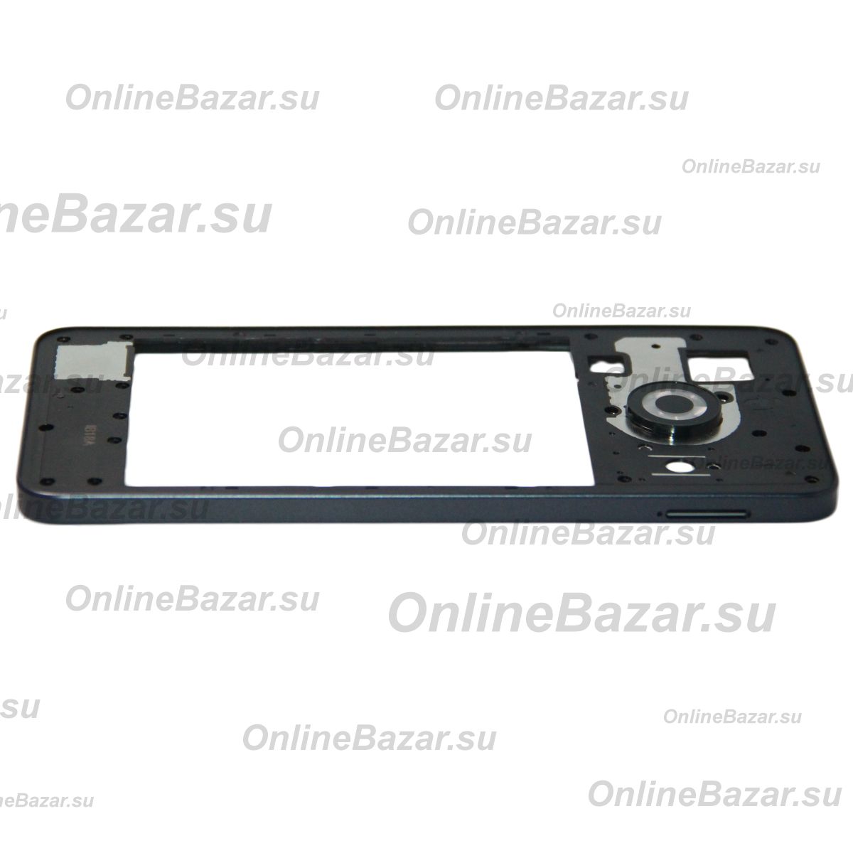 Средняя часть корпуса для Infinix Smart 8 Pro (X6525B) <черный> ― OnlineBazar.su