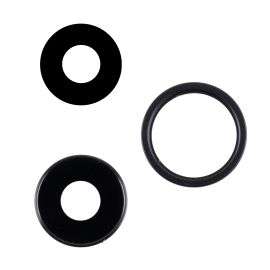 Стекло камеры для Apple iPhone 16e <черный>