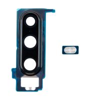 Стекло камеры для Huawei ELE-L29 в сборе с рамкой <черный> ― OnlineBazar.su