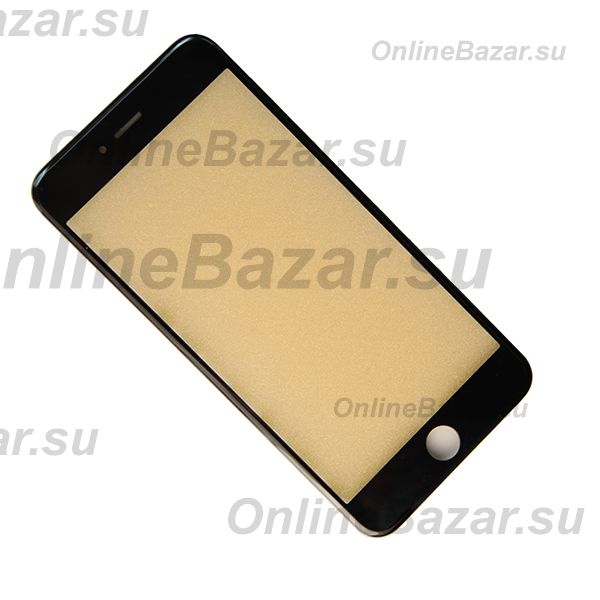 Стекло для Apple iPhone 6s Plus в сборе с рамкой <черный> ― OnlineBazar.su