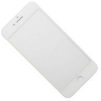 Стекло для Apple iPhone SE 2022 в сборе с рамкой и OCA пленкой <белый> ― OnlineBazar.su
