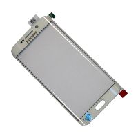 Стекло для Samsung SM-G925F (Galaxy S6 Edge) <белый> (премиум) ― OnlineBazar.su