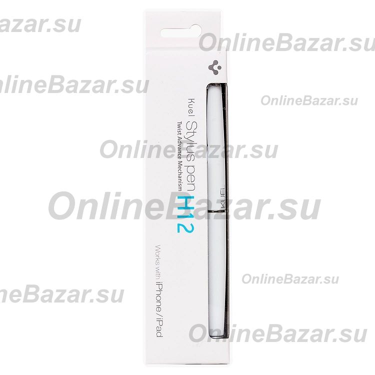 Стилус для iPhone, iPad SGP Stylus Pen Kuel H12 <белый> ― OnlineBazar.su
