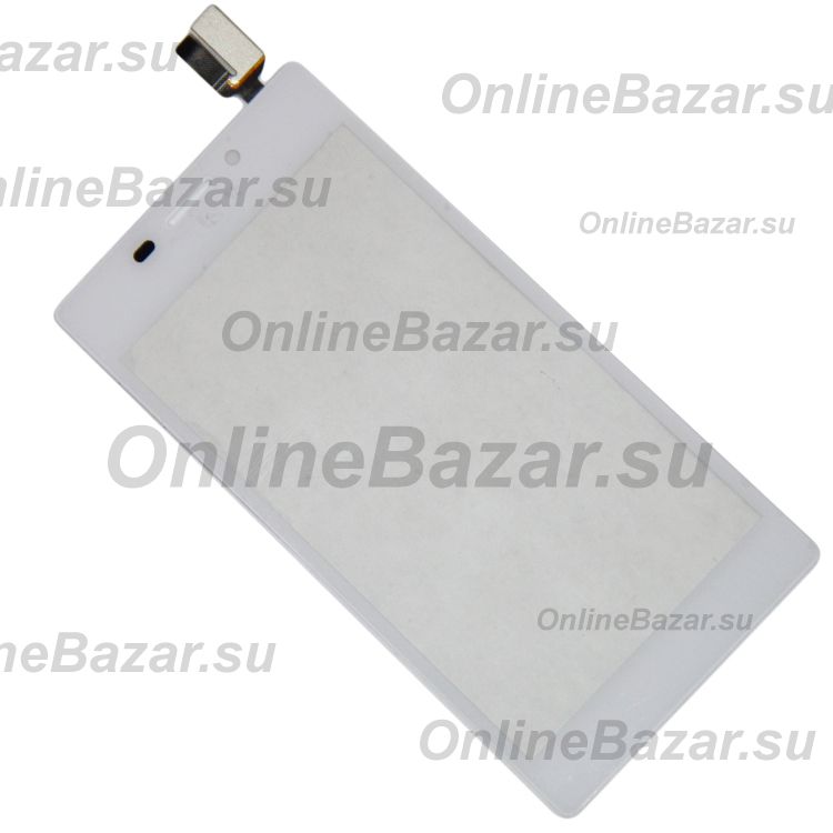 Тачскрин для Sony D2306 (Xperia M2) <белый> ― OnlineBazar.su