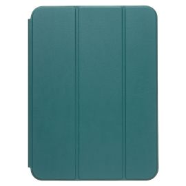 Чехол для Apple iPad 10 10.9 (2022) кожзам + смарт панель <темно-зеленый>
