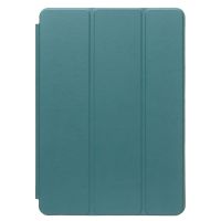Чехол для Apple iPad 10.2 2019 кожзам + смарт панель <темно-зеленый> ― OnlineBazar.su
