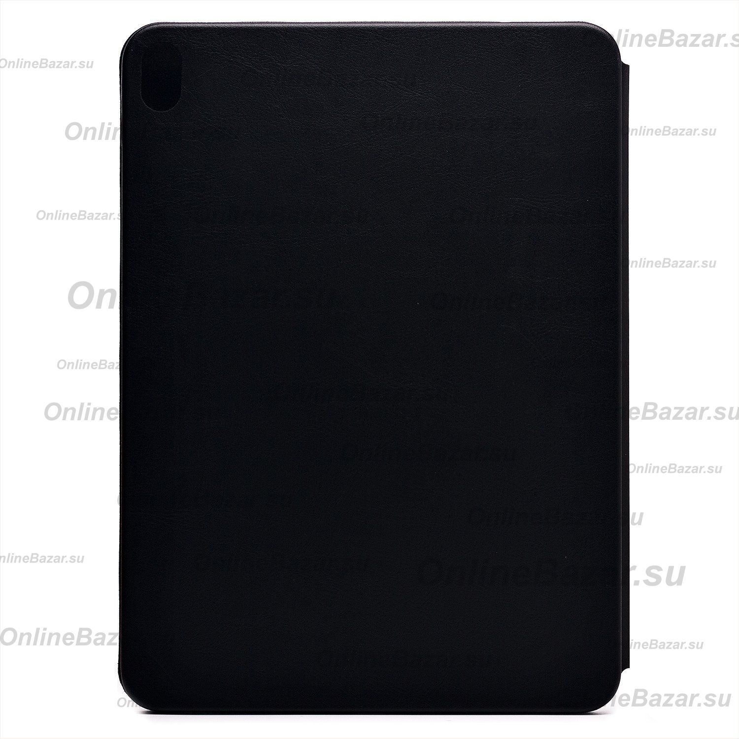 Чехол для Apple iPad Air 10.9 2020 кожзам + смарт панель <черный> ― OnlineBazar.su
