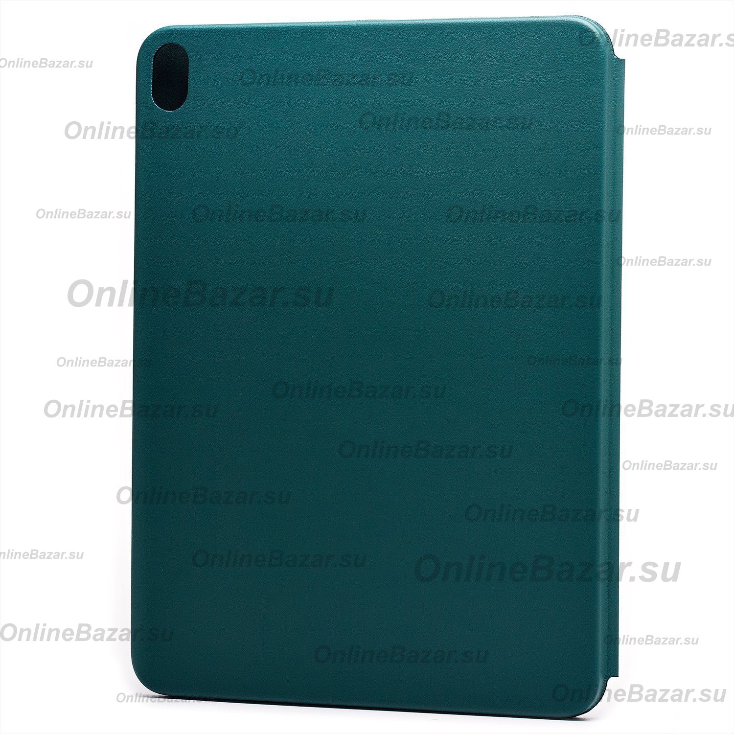 Чехол для Apple iPad Air 10.9 2020 кожзам + смарт панель <темно-зеленый> ― OnlineBazar.su