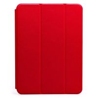 Чехол для Apple iPad Air 10.9 2020 кожзам + смарт панель <красный> ― OnlineBazar.su