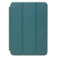 Чехол для Apple iPad mini 8.3 (2021) кожзам + смарт панель <темно-зеленый> ― OnlineBazar.su