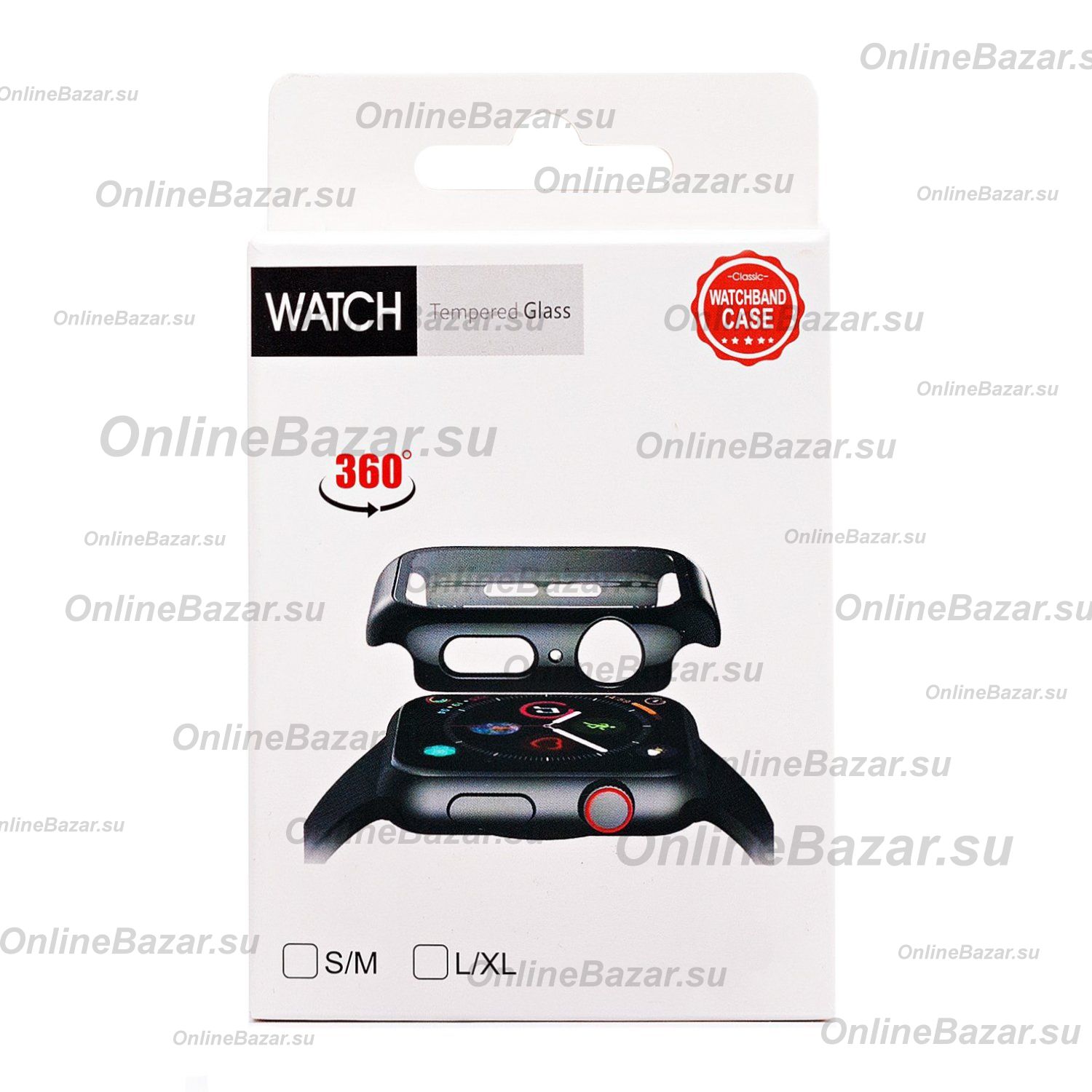 Чехол для Apple Watch Series 7 (45 mm) силиконовый <прозрачный> ― OnlineBazar.su
