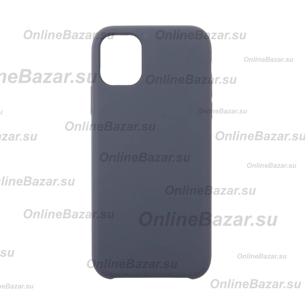 Чехол для Apple iPhone 11 PromiseMobile силиконовый Soft Touch <графит> ― OnlineBazar.su