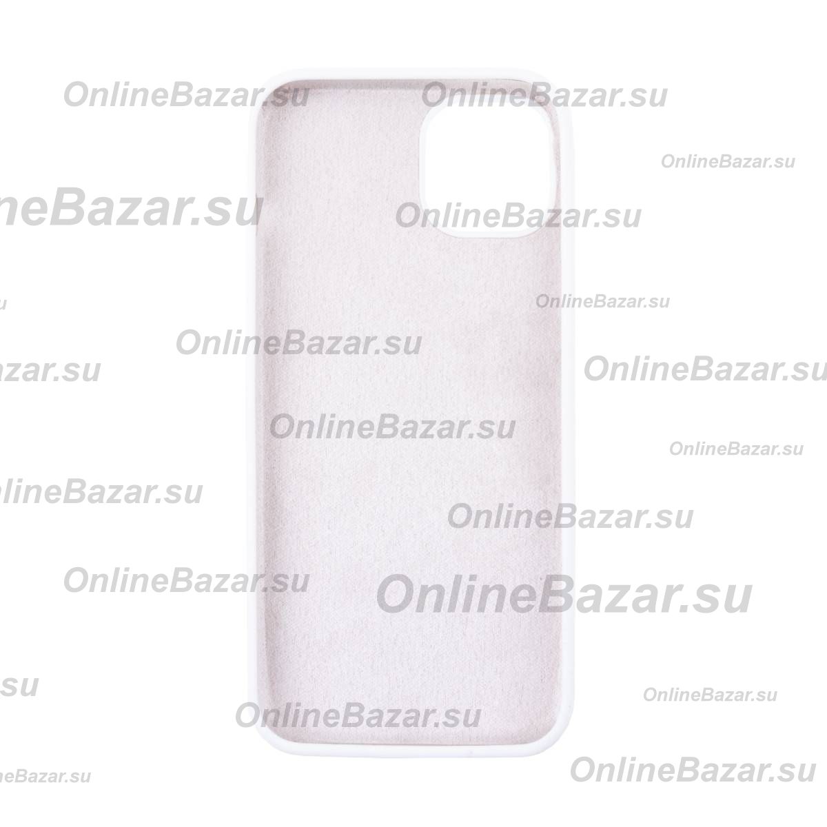 Чехол для Apple iPhone 15 PromiseMobile силиконовый Soft Touch <белый> ― OnlineBazar.su