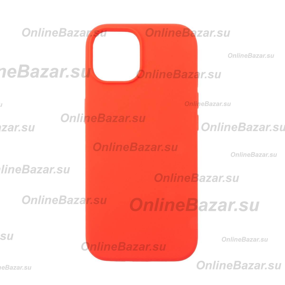 Чехол для Apple iPhone 15 PromiseMobile силиконовый Soft Touch <красный> ― OnlineBazar.su