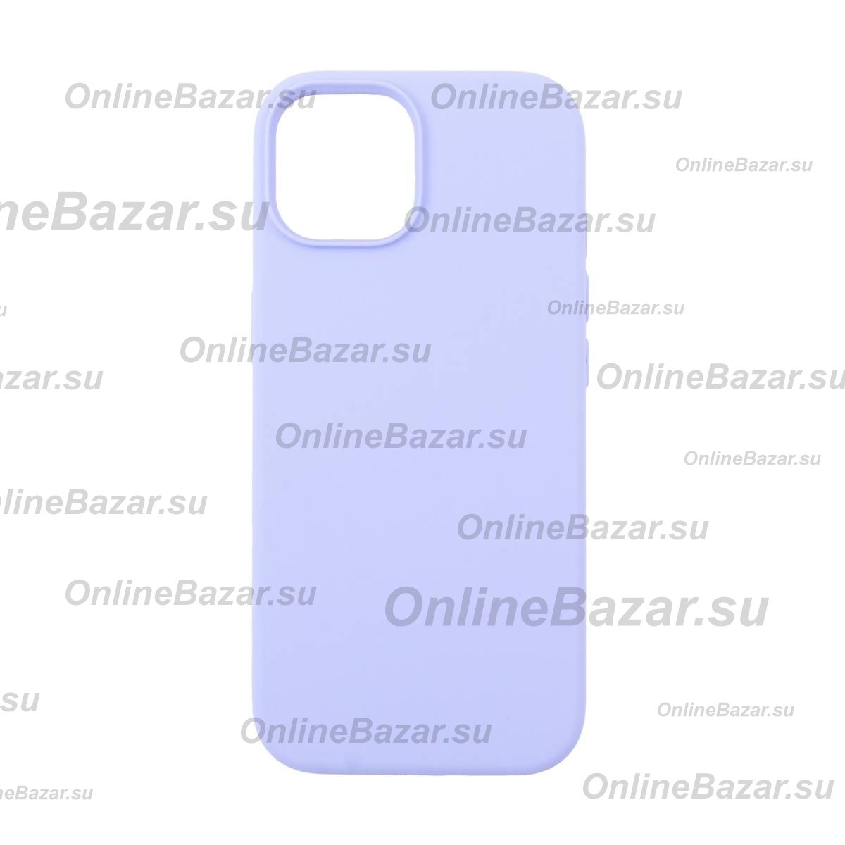 Чехол для Apple iPhone 15 PromiseMobile силиконовый Soft Touch <сиреневый> ― OnlineBazar.su