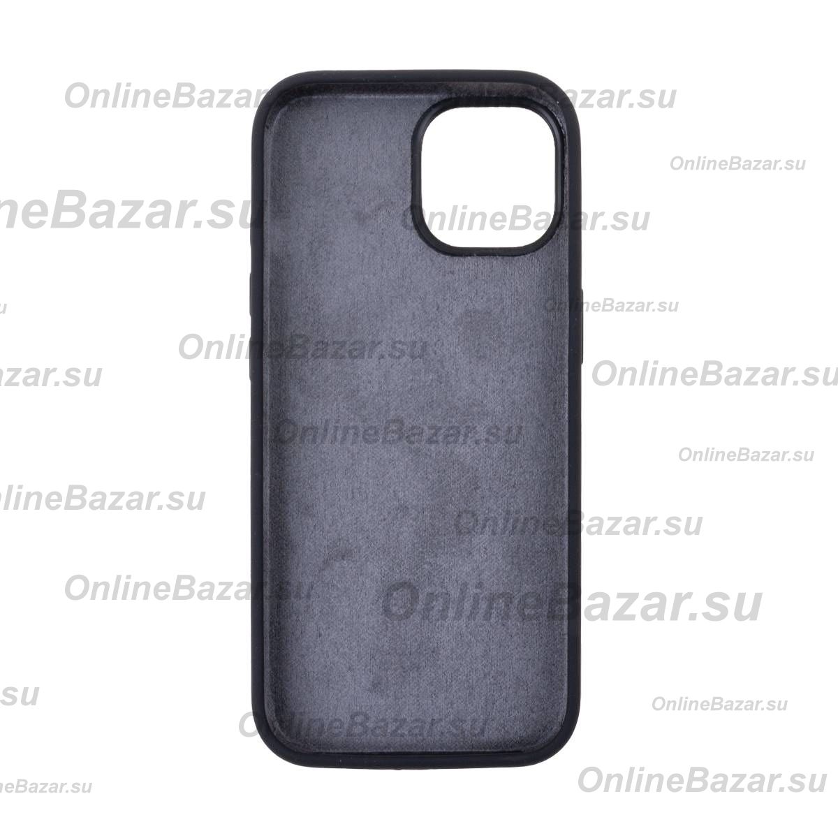 Чехол для Apple iPhone 15 PromiseMobile силиконовый Soft Touch <черный> ― OnlineBazar.su