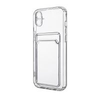 Чехол для Apple iPhone 16 PromiseMobile силиконовый с картхолдером <прозрачный> ― OnlineBazar.su