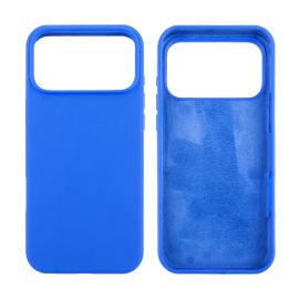 Чехол для Apple iPhone 17 Pro Max PromiseMobile силиконовый Soft Touch <синий>