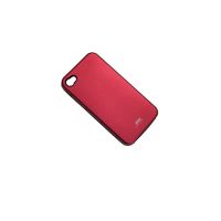 Чехол для Apple iPhone 4 ARTWIZZ задняя крышка силикон + алюминий <красный> ― OnlineBazar.su