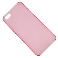 Чехол для Apple iPhone SE задняя крышка пластик <прозрачно-розовый> ― OnlineBazar.su