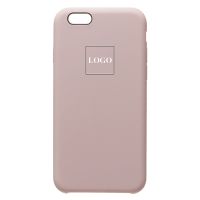 Чехол для Apple iPhone 6s силиконовый Soft Touch <бежевый> (премиум) ― OnlineBazar.su