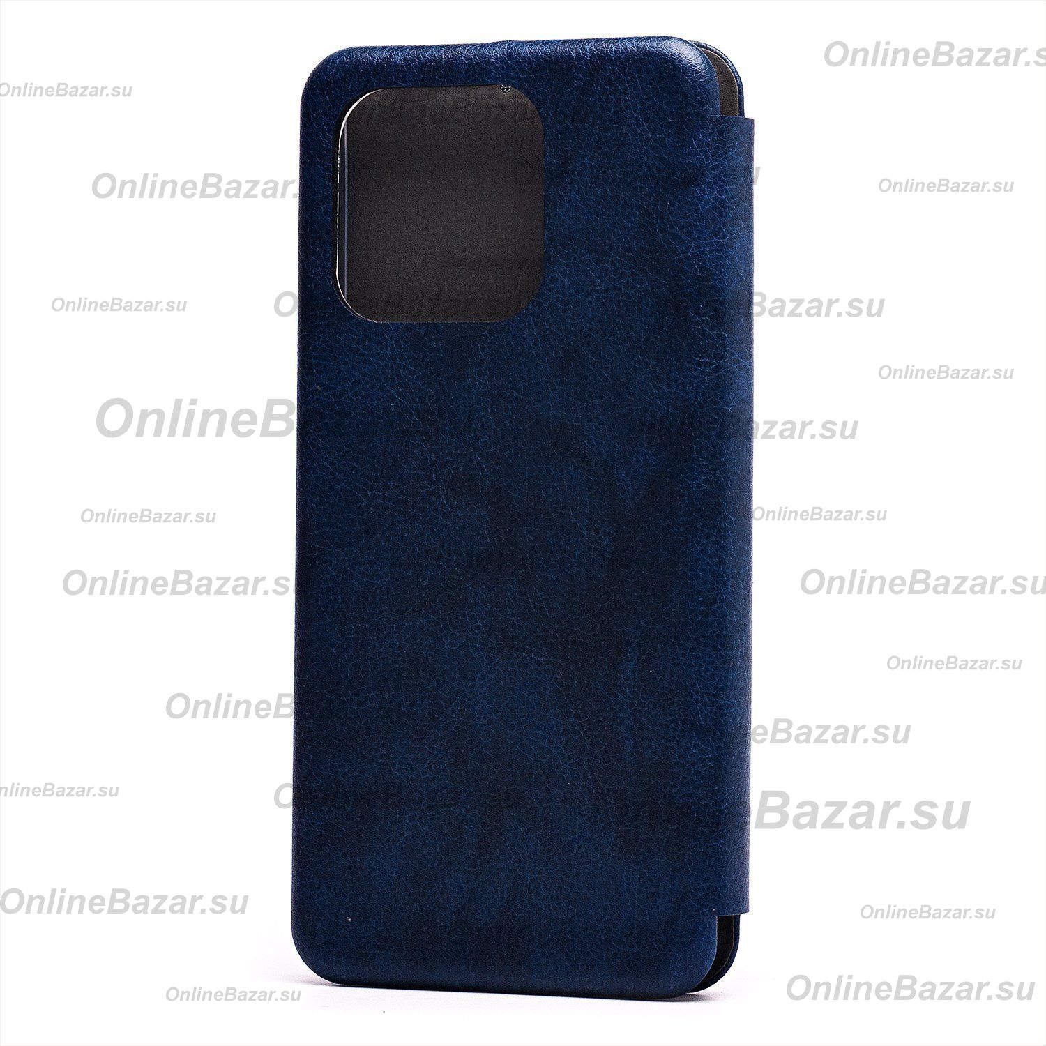Чехол для Huawei Honor X8a флип боковой кожзам №3 <синий> ― OnlineBazar.su