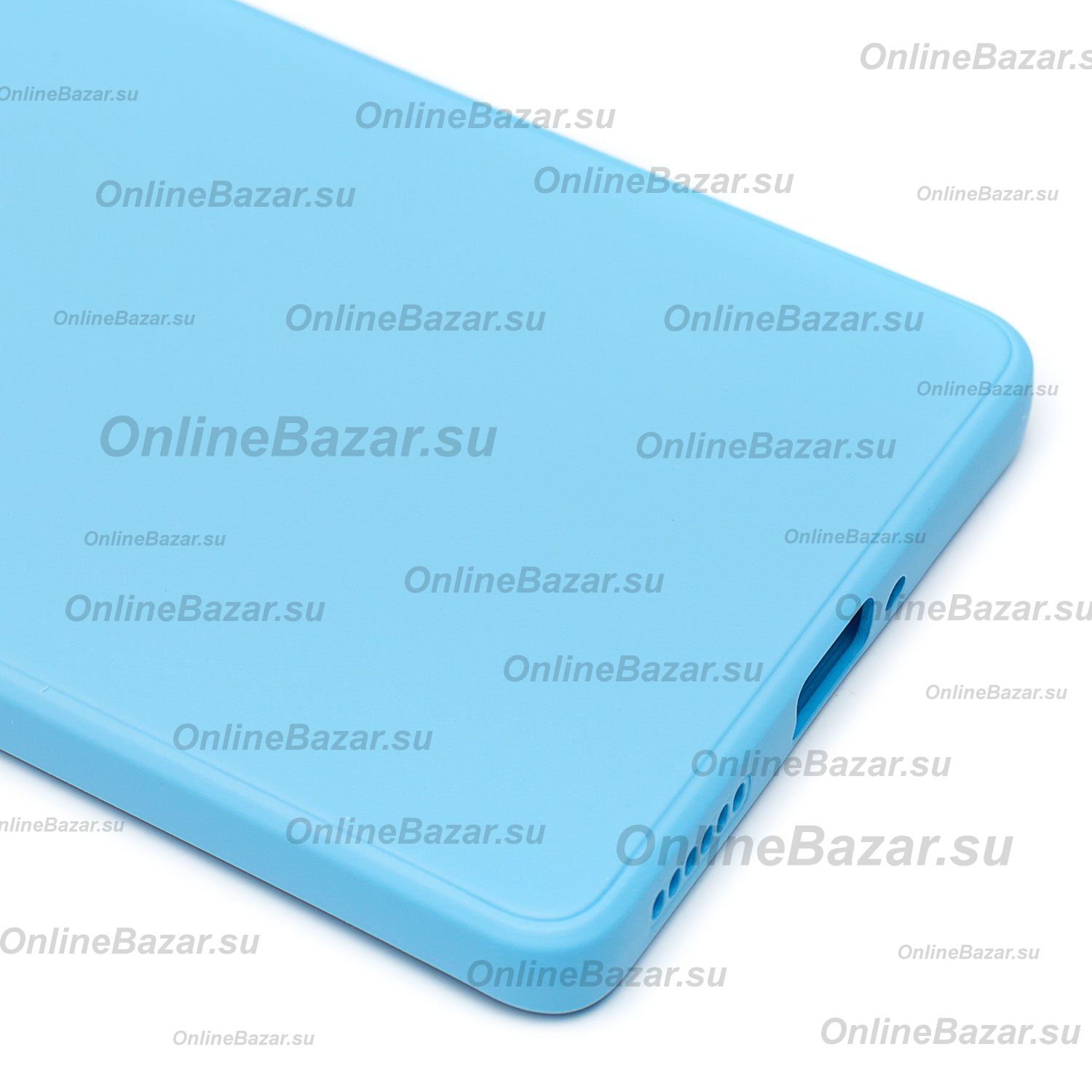Чехол для Huawei NCO-LX1 силиконовый Soft Touch 4 <голубой> ― OnlineBazar.su